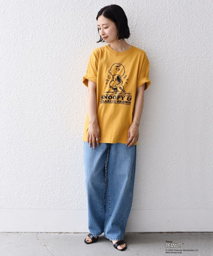 SHIPS: VINTAGE PEANUTS スヌーピー プリント Tシャツ