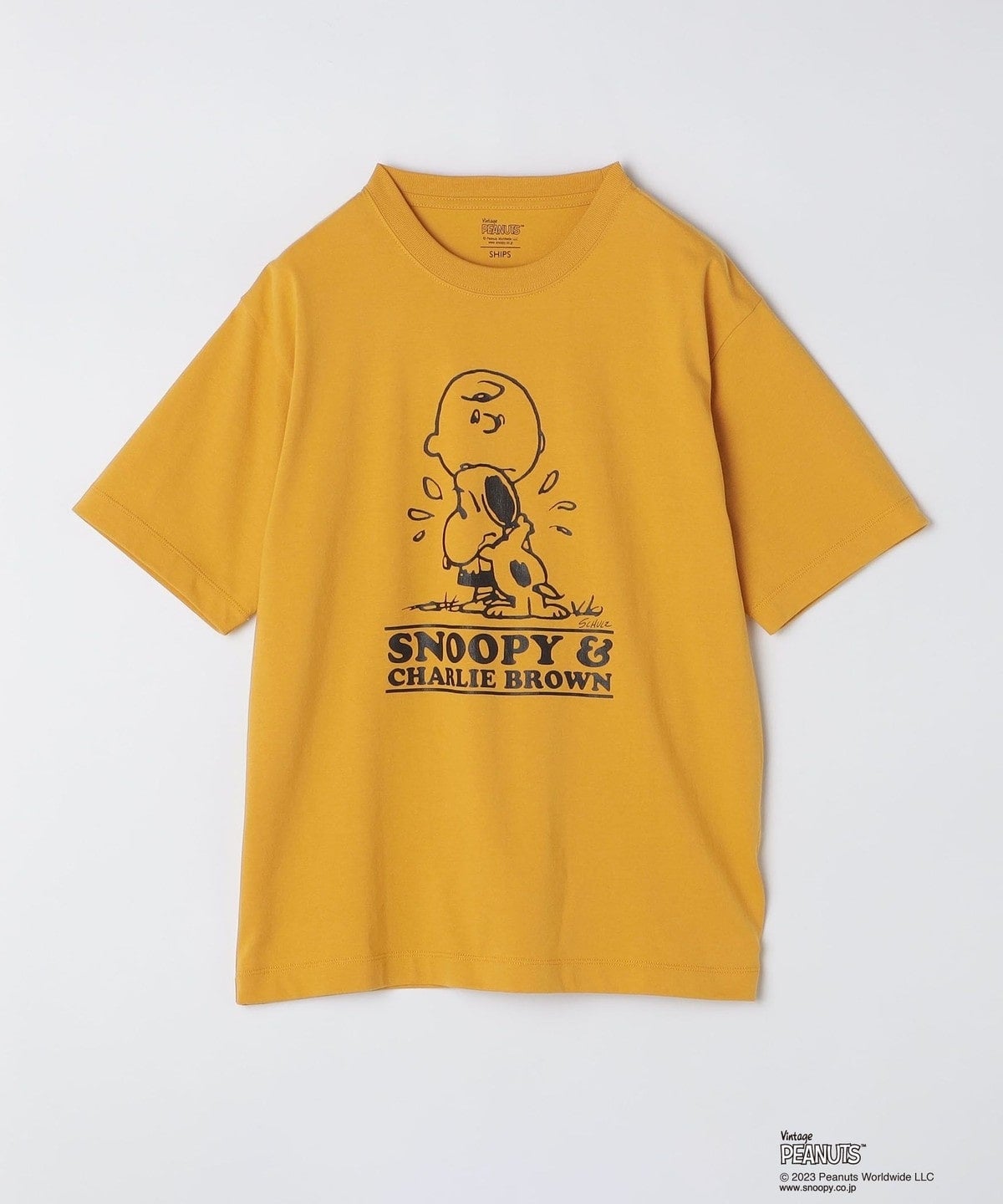 SHIPS: VINTAGE PEANUTS スヌーピー プリント Tシャツ