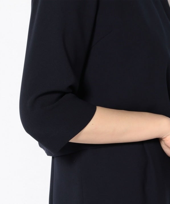 troisiemeCHACO:Vネックレースワンピース