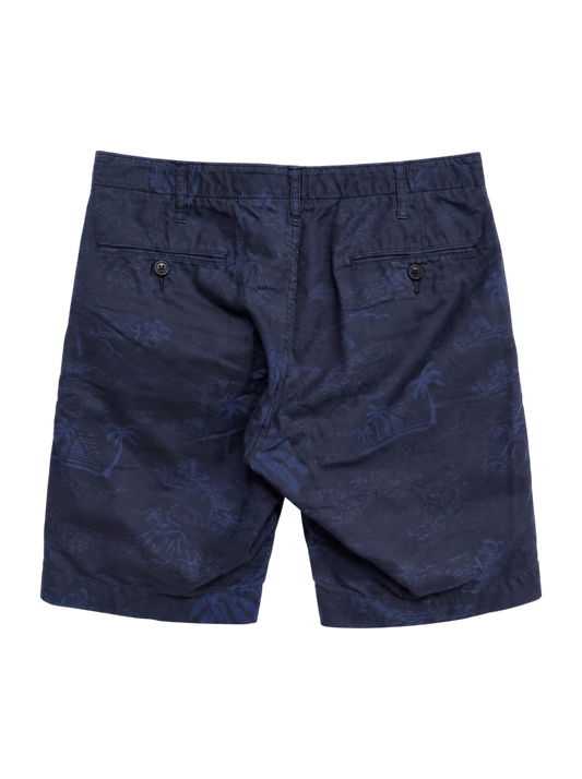 SHIPS:TAPERED SHORTS PRT/MOTIF 78