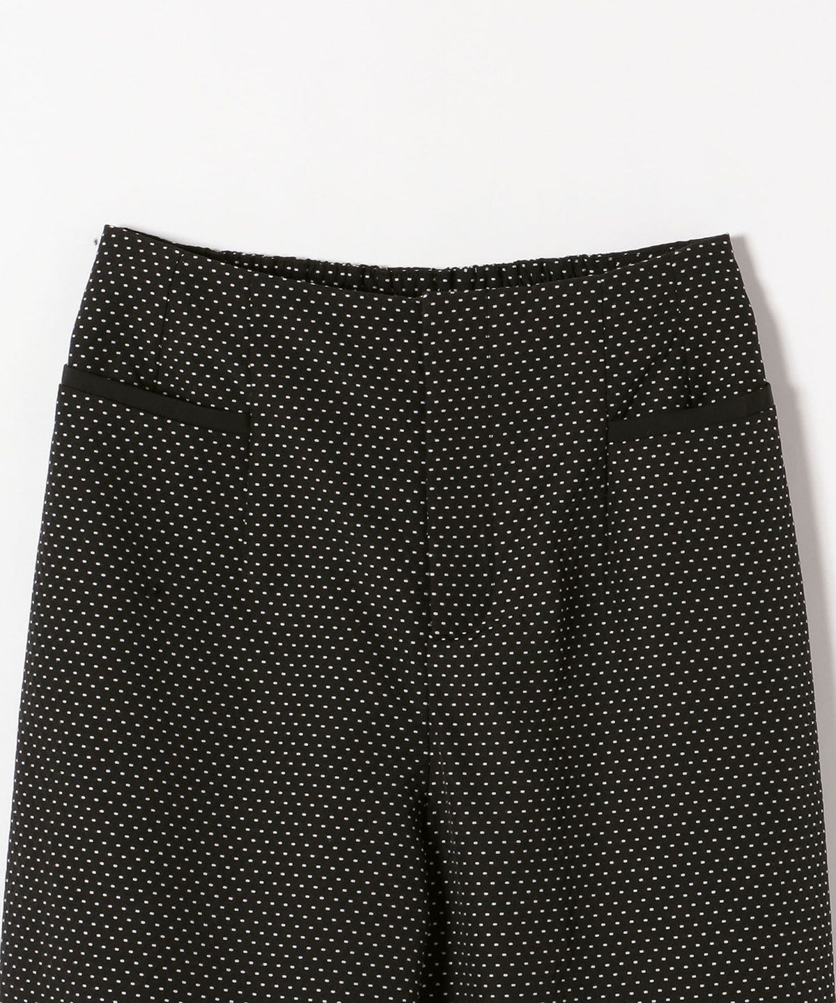 SHIPS any: ジャカード ドット ワイドパンツ