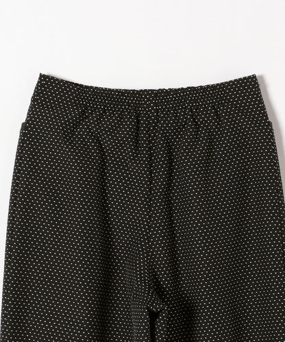 SHIPS any: ジャカード ドット ワイドパンツ