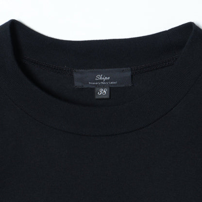 PrimaryNavyLabel:SUVINコットンフレンチスリーブプルオーバー