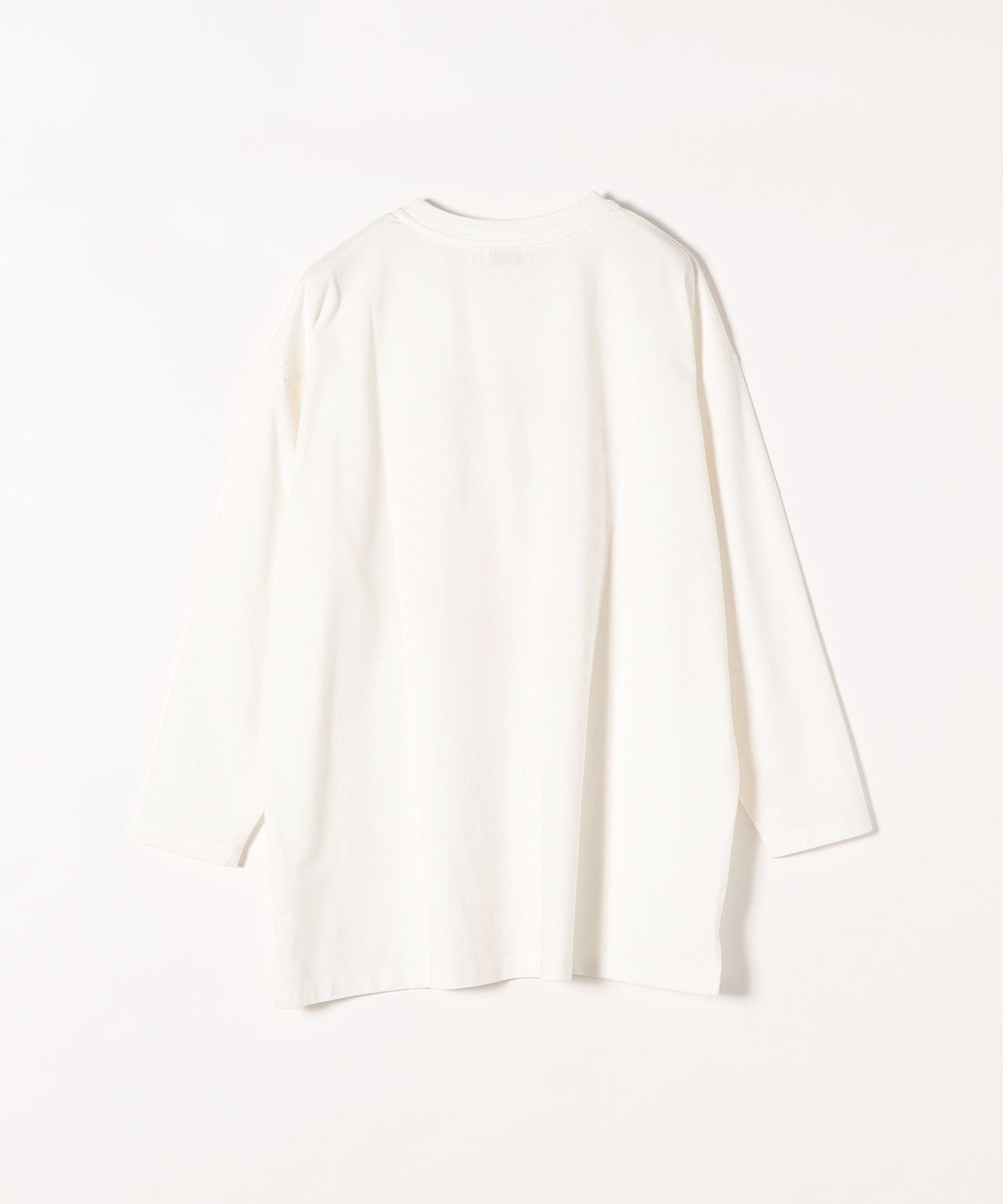 SHIPS any:〈ウォッシャブル〉COMFY ロゴ ロングスリーブ TEE