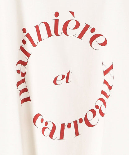 SHIPS any:〈ウォッシャブル〉COMFY ロゴ ロングスリーブ TEE