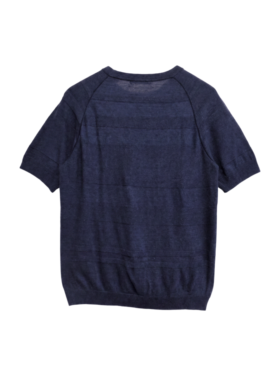 SHIPS: ランダム ボーダー ニット Tシャツ