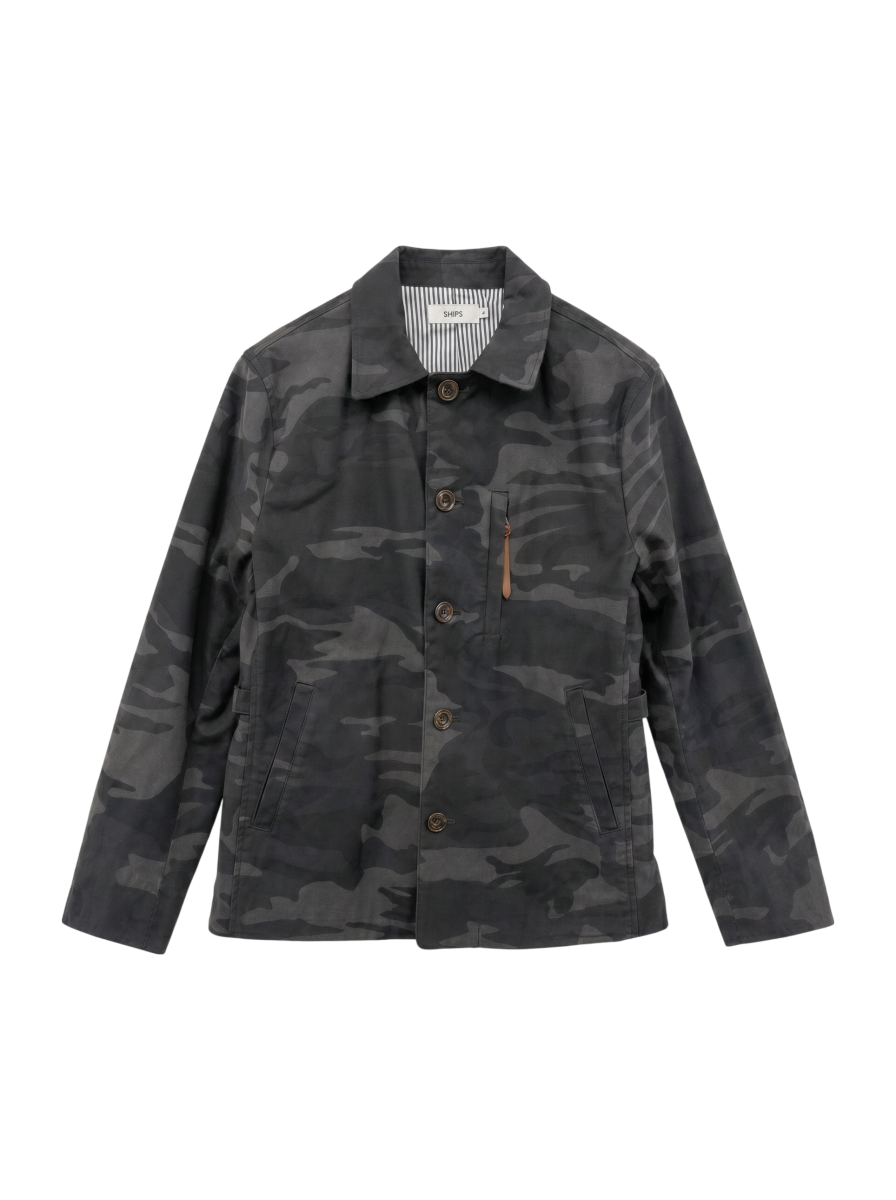 SCO: SHIPS（シップス） ツイル カバー ジャケット 16FW カモフラージュ