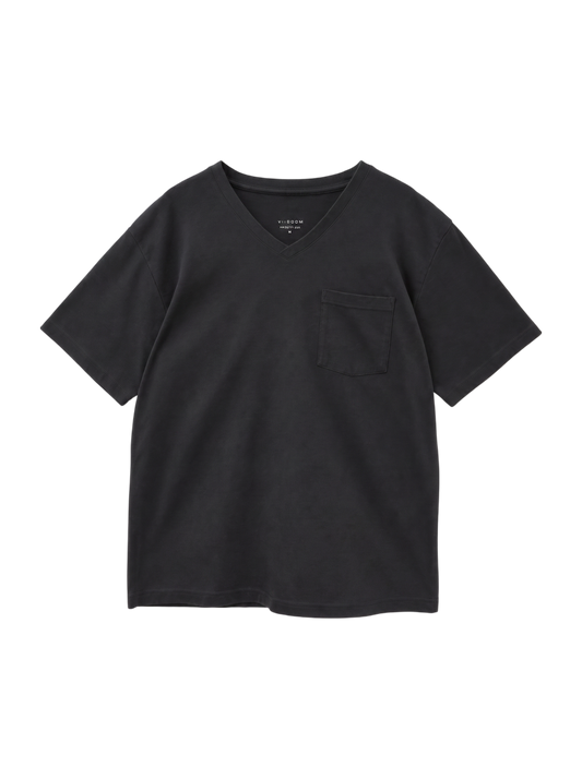 SHIPS Colors:〈接触冷感〉シルケット コットン Vネック TEE