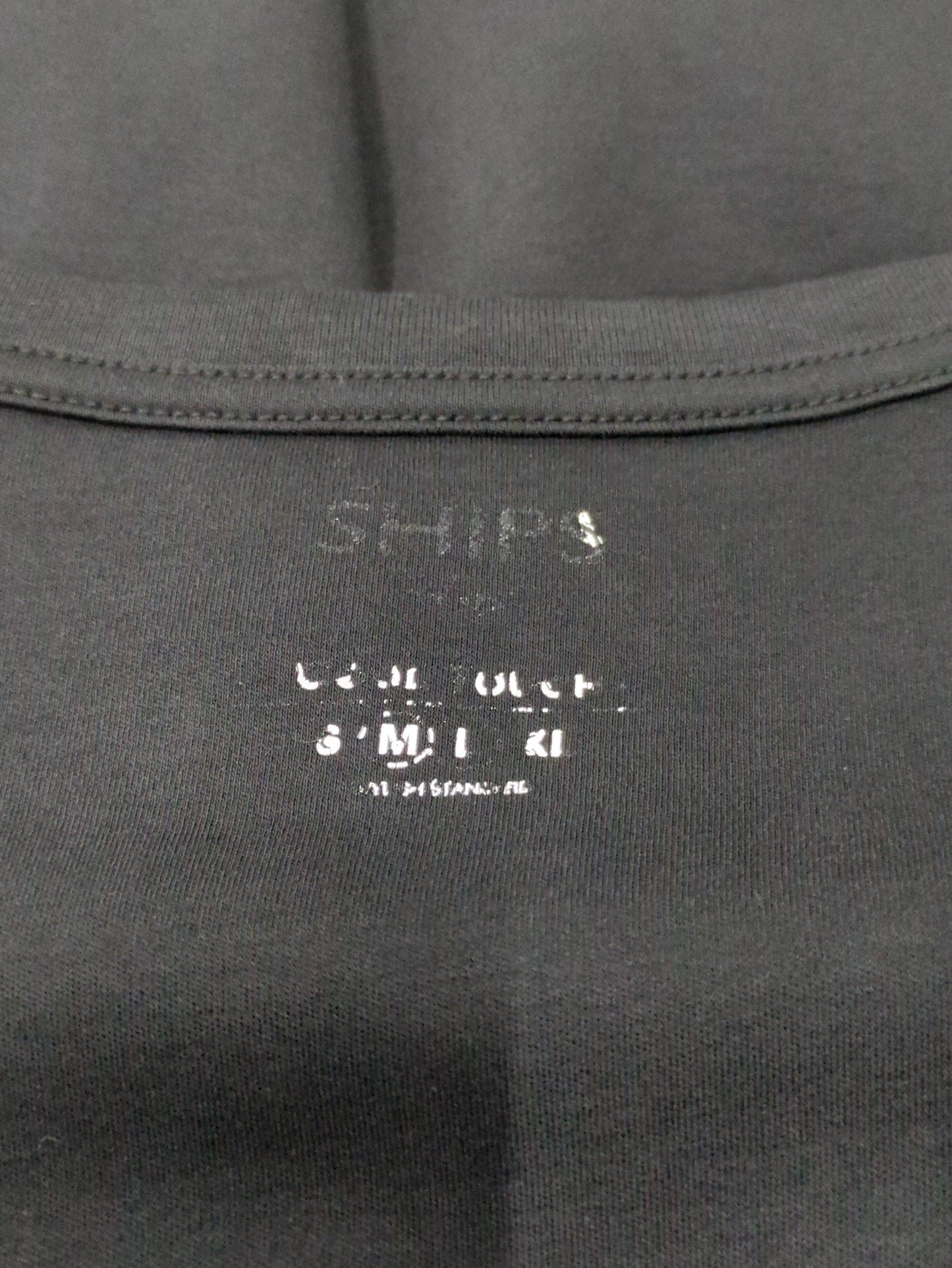 SHIPS Colors:〈接触冷感〉シルケット コットン Vネック TEE