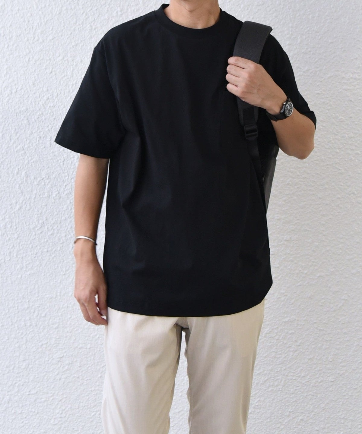 SHIPS any: 〈接触冷感・遮熱・UVカット機能等〉サマーファンクション ポケット Tシャツ 25SS