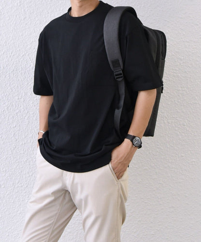 SHIPS any: 〈接触冷感・遮熱・UVカット機能等〉サマーファンクション ポケット Tシャツ 25SS