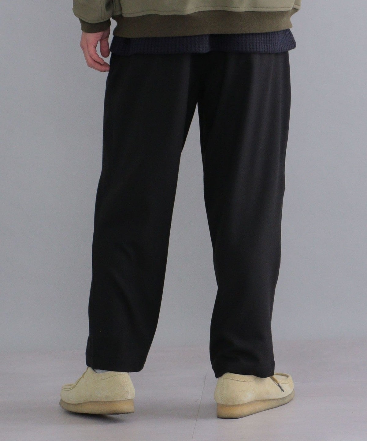 SHIPS: テック ツイード リラックス イージーパンツ