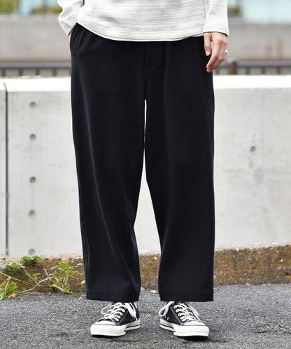 SHIPS: テック ツイード リラックス イージーパンツ