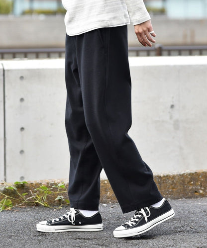 SHIPS: テック ツイード リラックス イージーパンツ