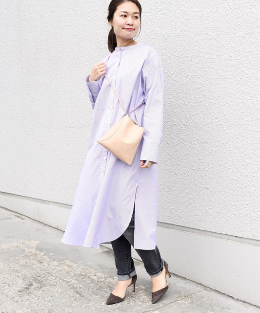 【SOMELOS】シャツワンピース