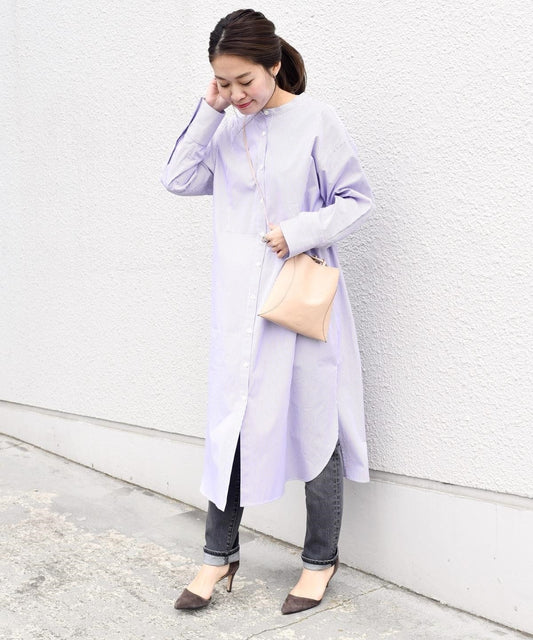 【SOMELOS】シャツワンピース