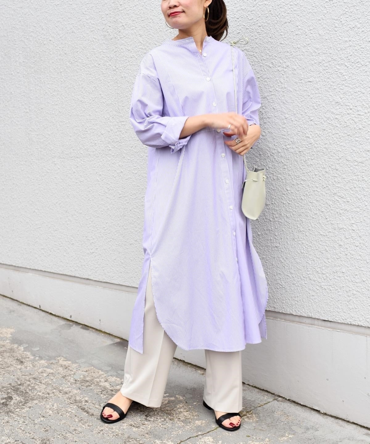 【SOMELOS】シャツワンピース