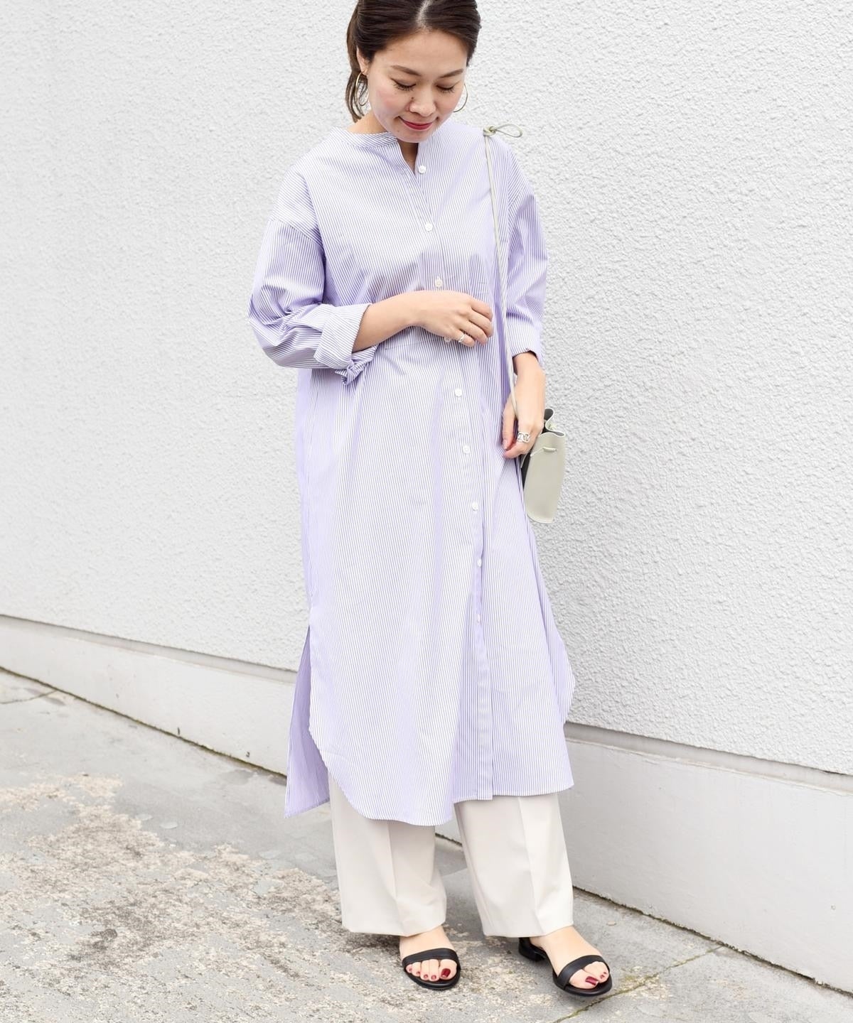 【SOMELOS】シャツワンピース