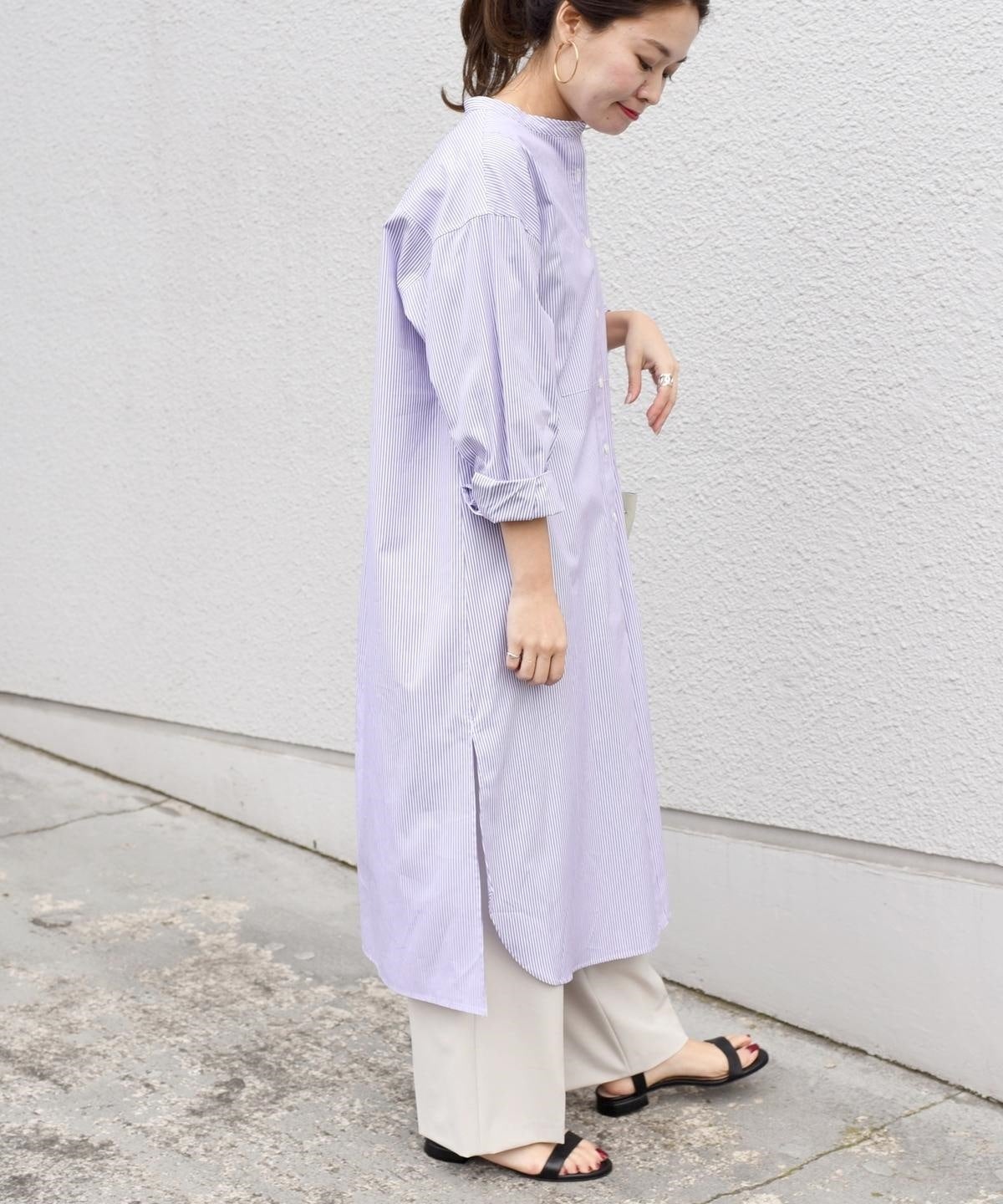 【SOMELOS】シャツワンピース