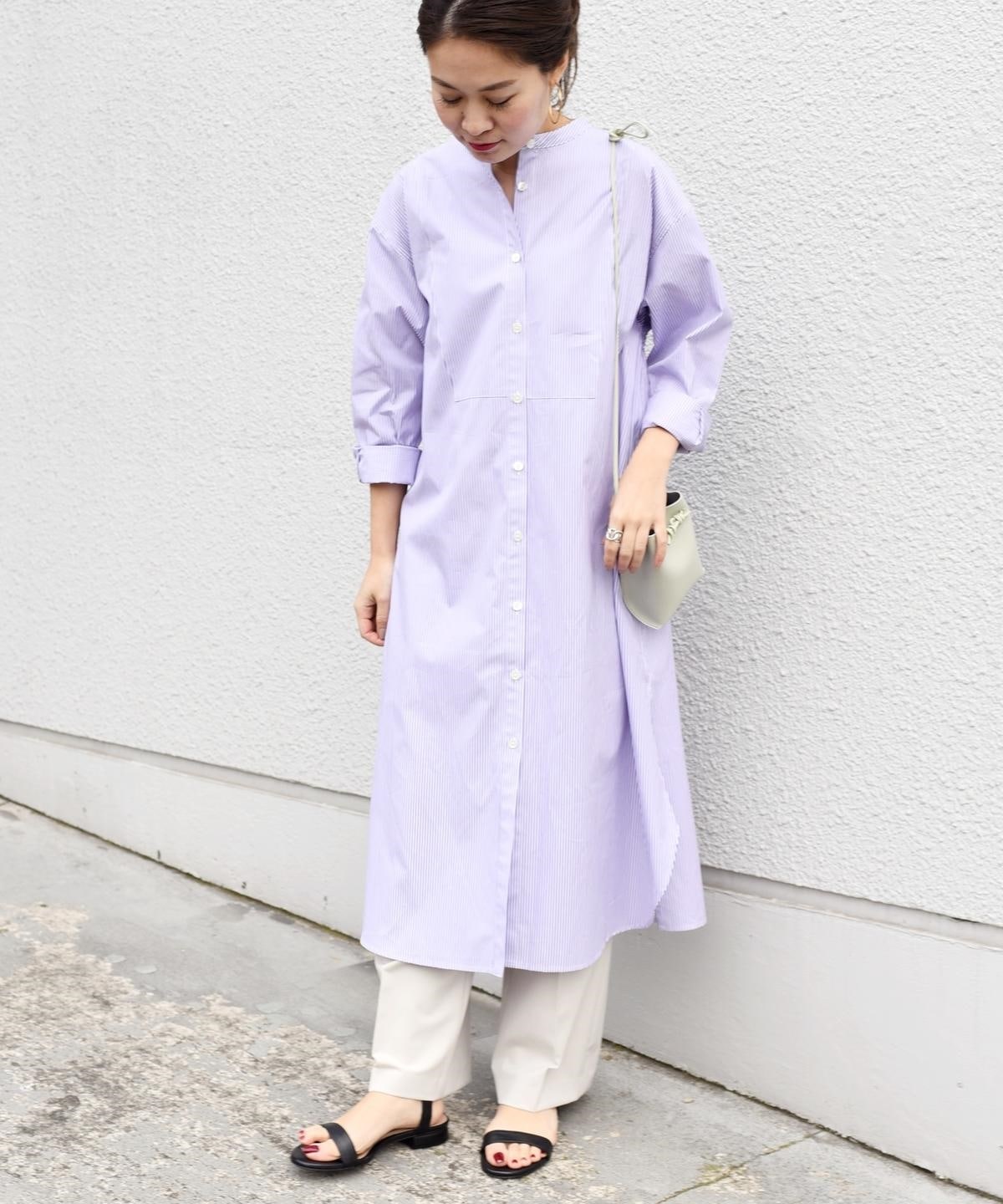 【SOMELOS】シャツワンピース