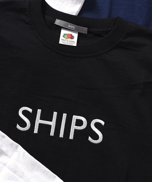 SHIPS: 【SHIPS】 エンブロイダリー Tシャツ