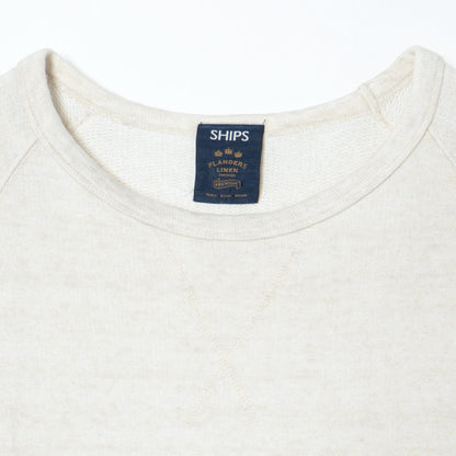 SHIPS:FLANDERS LNN SWEAT C/N L/S