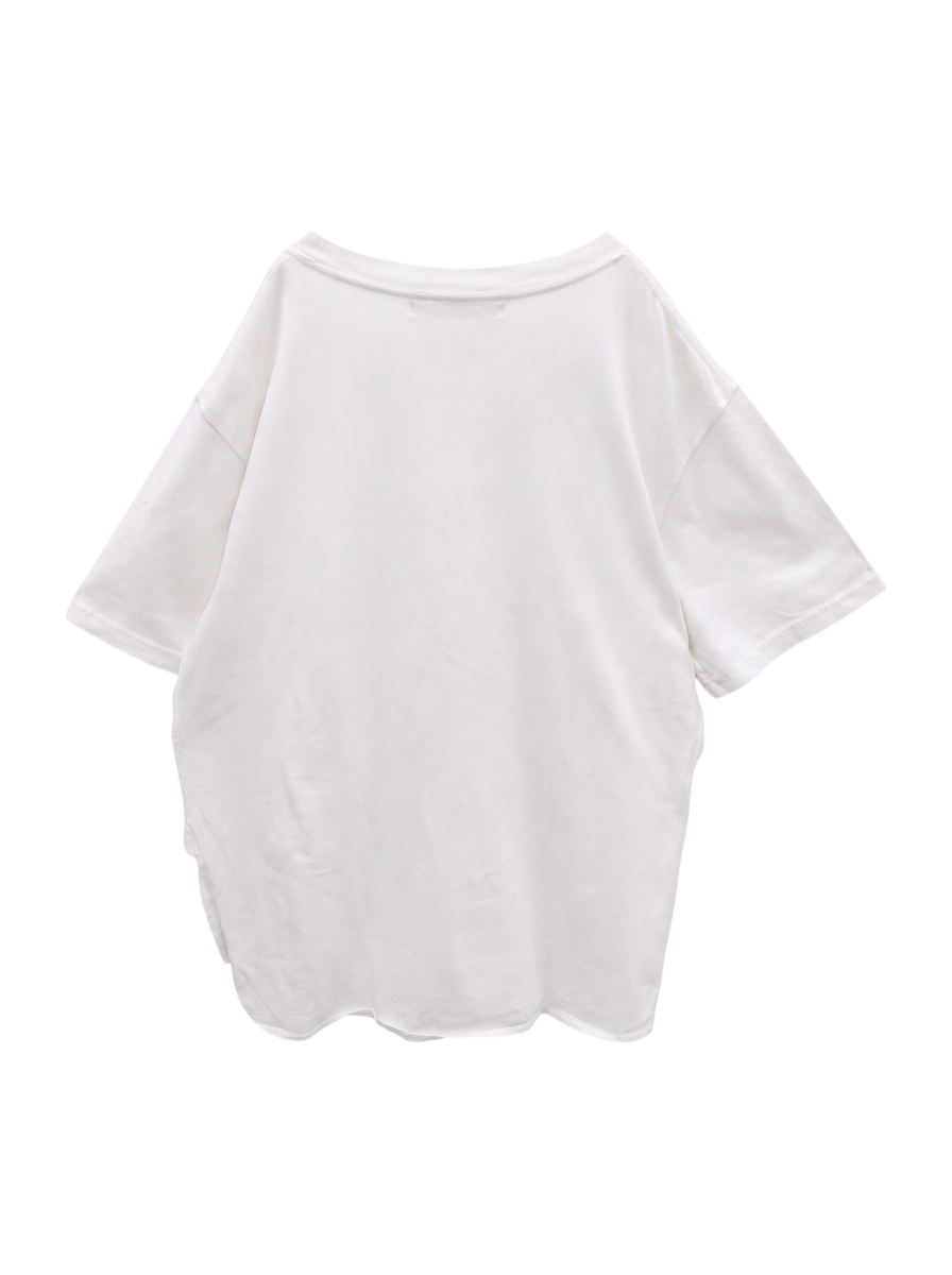 【WEB限定】Khaju:サイドスリットビッグTEE