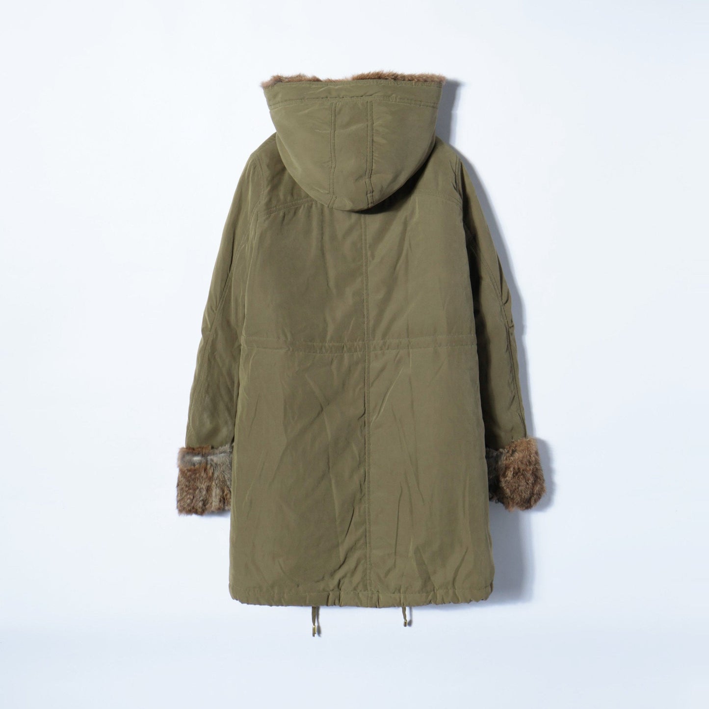 RABIT FUR LINER COAT 14FW