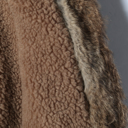 RABIT FUR LINER COAT 14FW