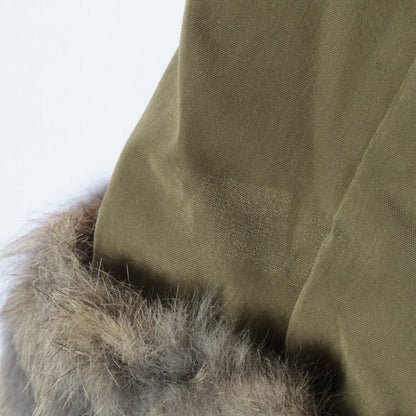 RABIT FUR LINER COAT 14FW