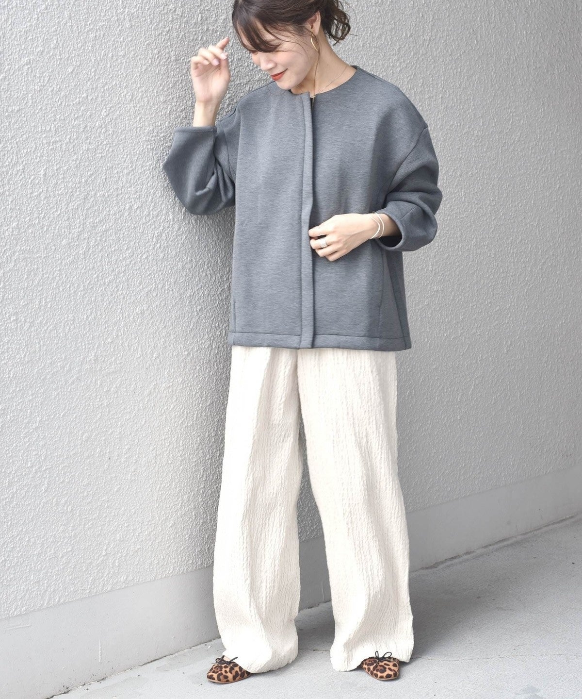 SHIPS Days:ウォッシャブルストレッチブルゾン