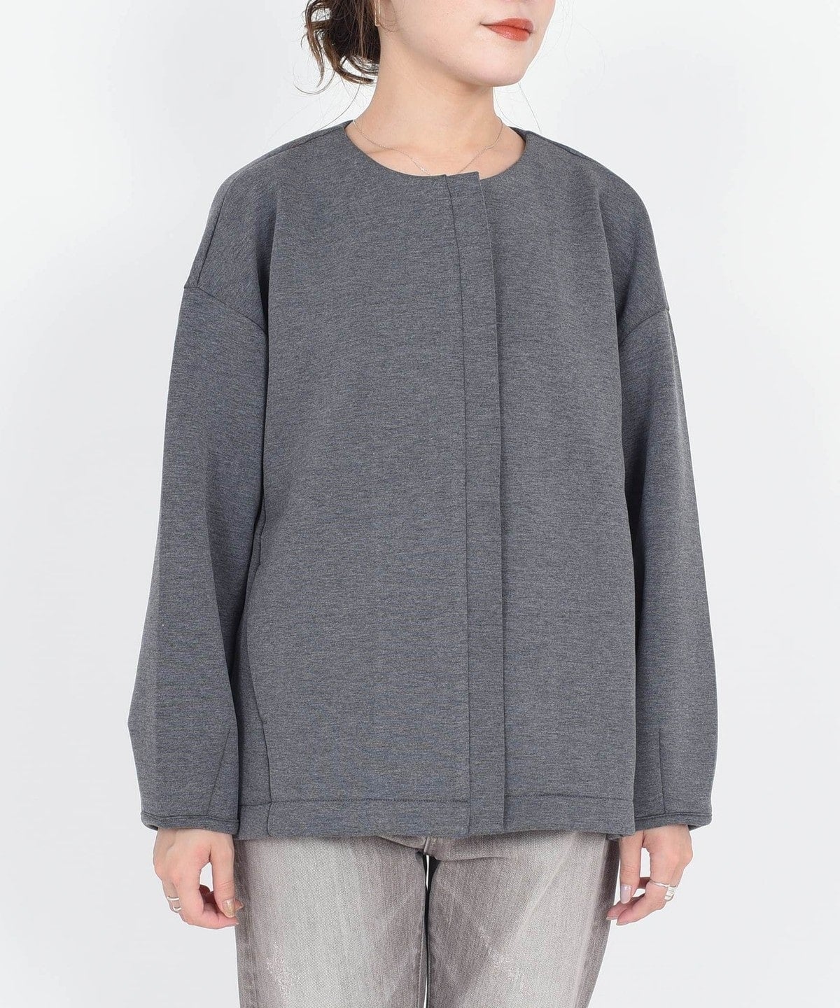 SHIPS Days:ウォッシャブルストレッチブルゾン