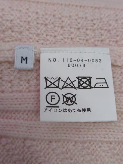 SHIPS: 9ゲージ ランダム/アラン クルーネック ニット