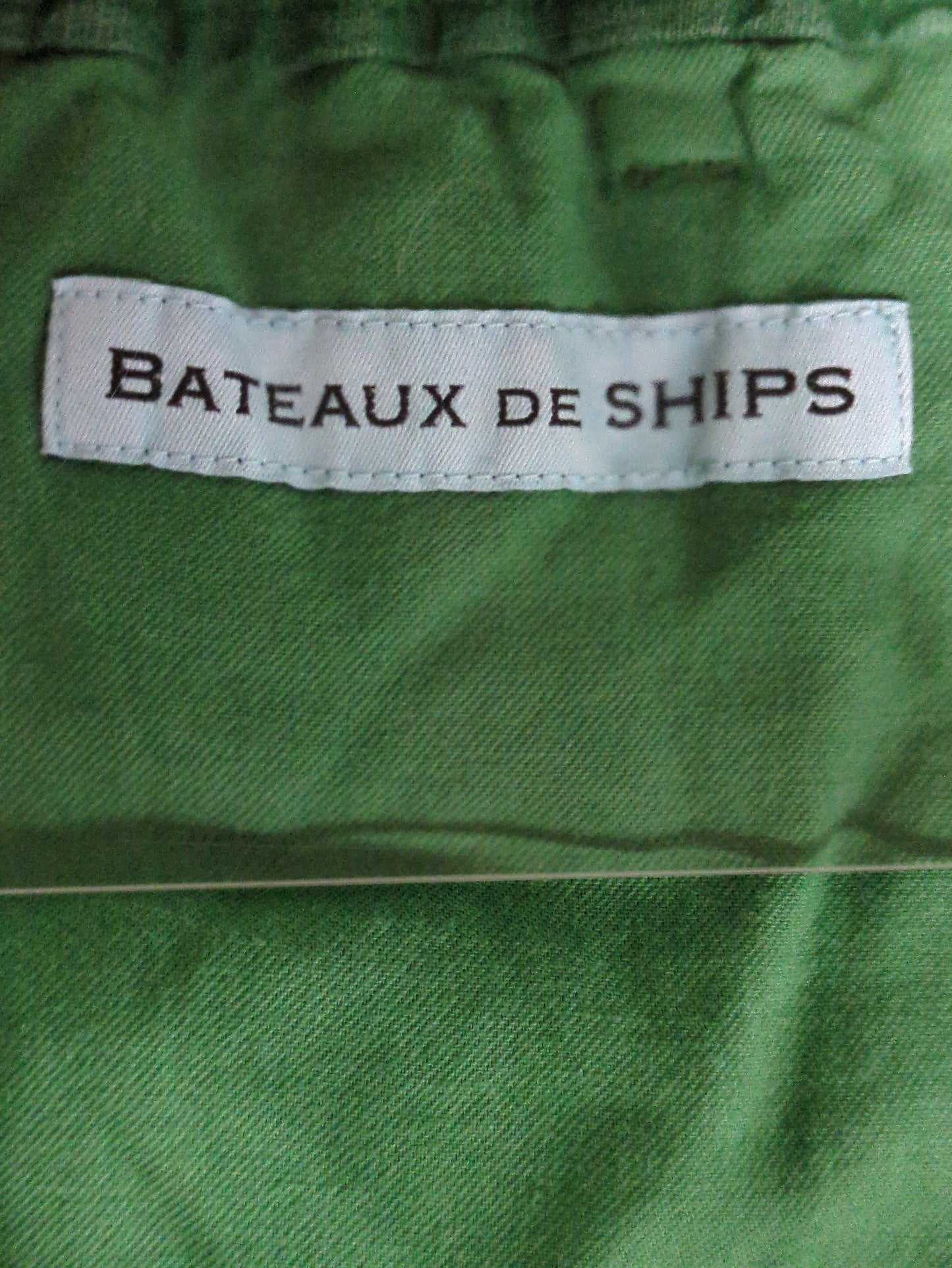 BATEAUX DE SHIPS: リネン ガーメントダイ ワイド イージーパンツ