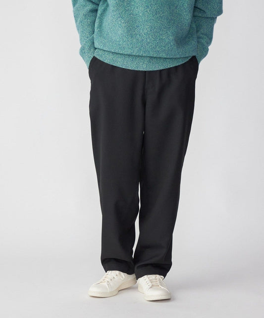 SHIPS: T/W ツイル ワイド イージーパンツ