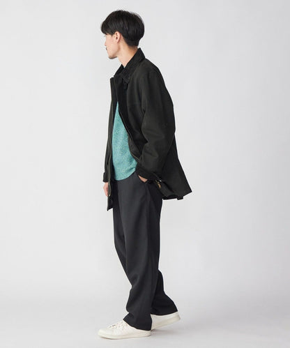SHIPS: T/W ツイル ワイド イージーパンツ