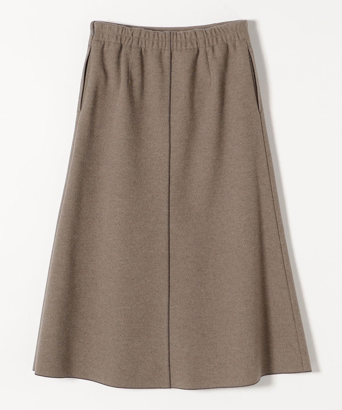 SHIPS any:〈ウォッシャブル〉ニードルパンチ シーム マーメイド スカート