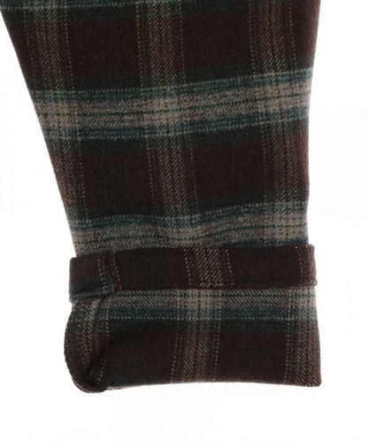 SHIPS KIDS:ダブルウエスト チェック ストレッチ パンツ 1 (80〜90cm)