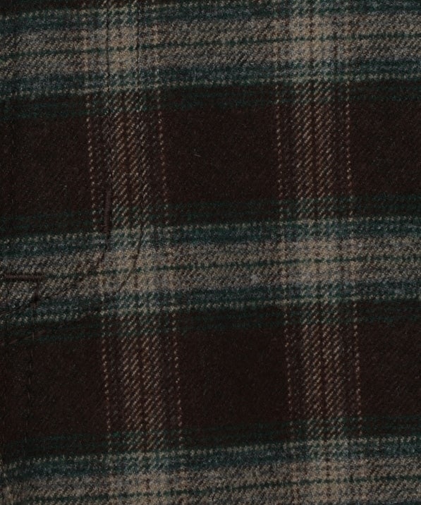 SHIPS KIDS:ダブルウエスト チェック ストレッチ パンツ 1 (80〜90cm)