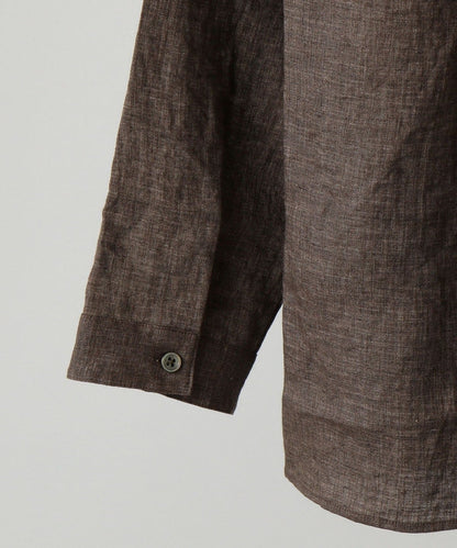 SHIPS: BAIRD MCNUTT リネン ロングスリーブ プルオーバー カプリシャツ