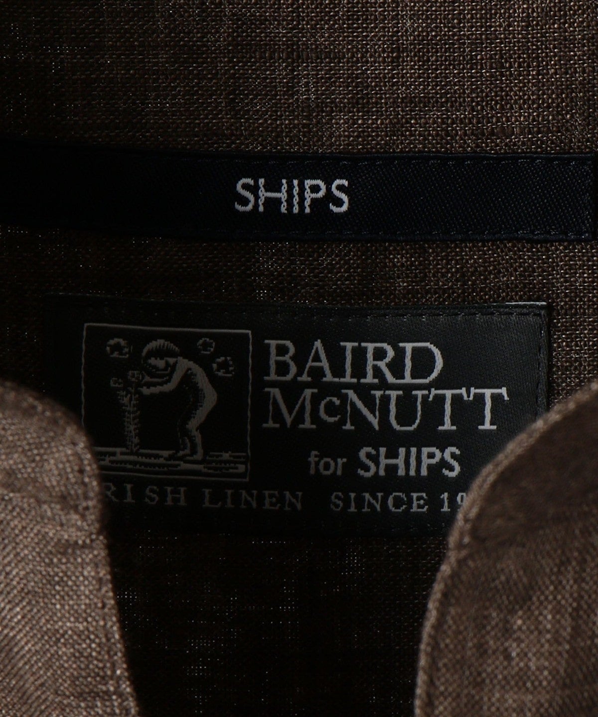 SHIPS: BAIRD MCNUTT リネン ロングスリーブ プルオーバー カプリシャツ