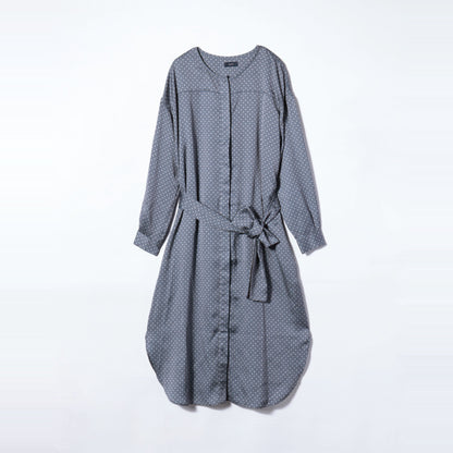 【WEB限定】小紋スカーフワンピース