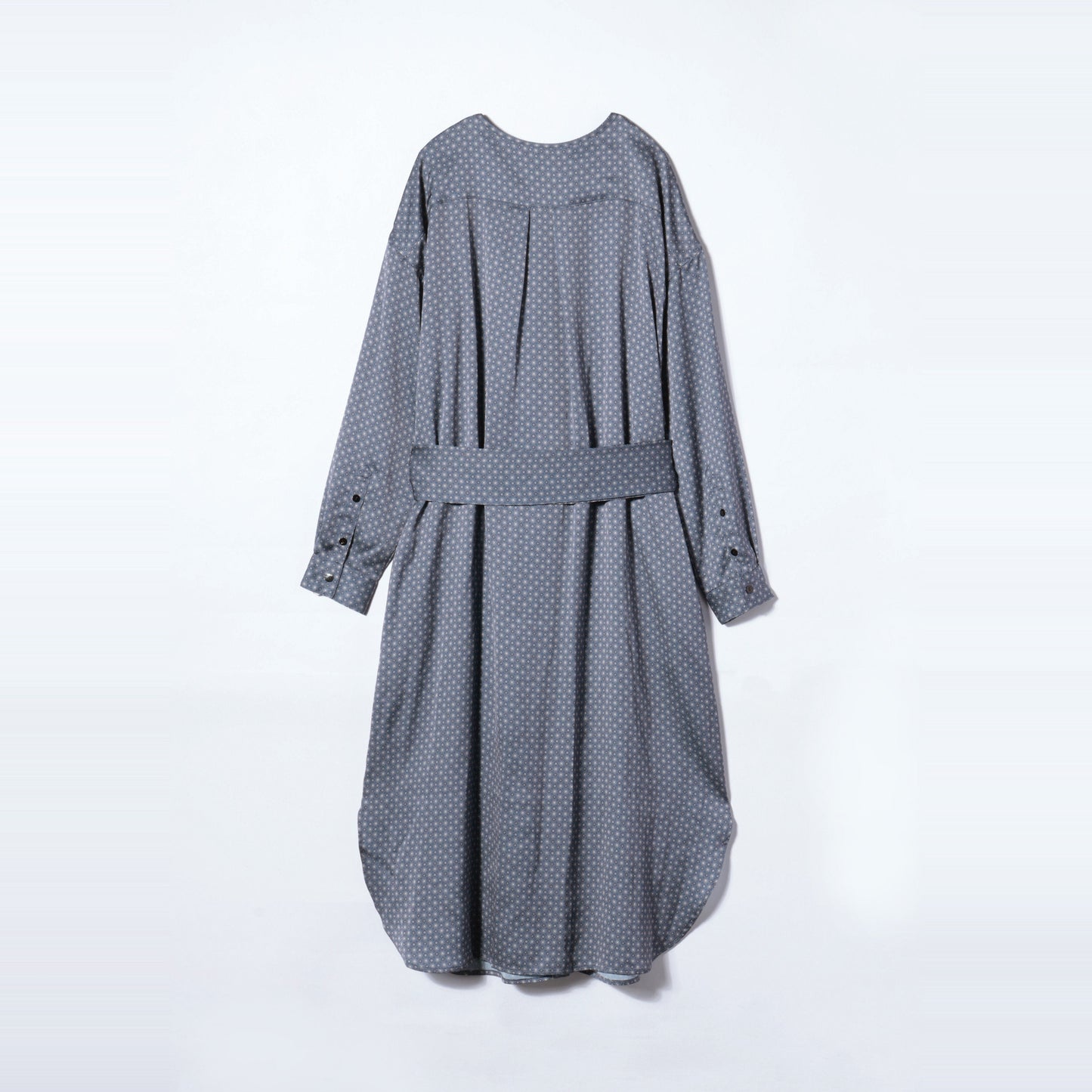 【WEB限定】小紋スカーフワンピース