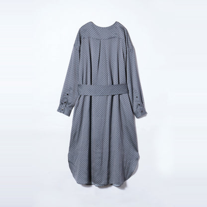【WEB限定】小紋スカーフワンピース