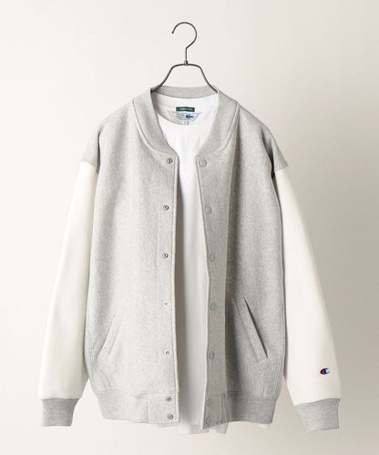 【SHIPS any別注】Champion: リバースウィーブ ヘビーウェイト リラックスフィット ボタン カーディガン