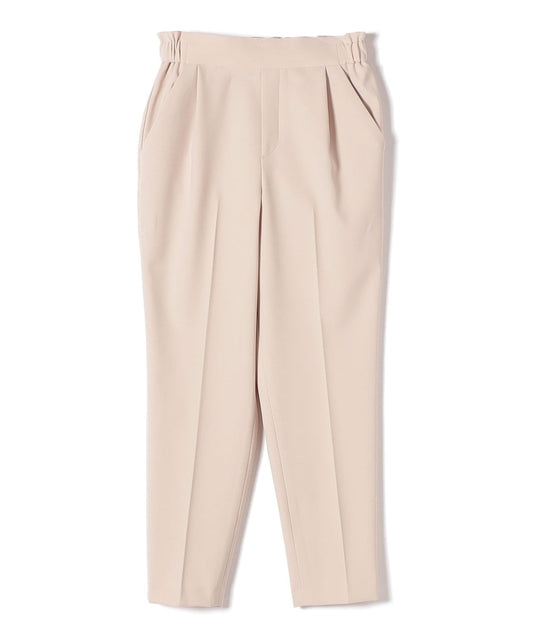 〈手洗い可能〉ハイストレッチテーパード