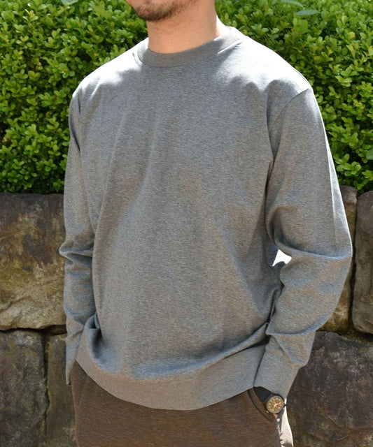 SHIPS: <制菌 防臭>セーターマシーン クルーネック ロンT