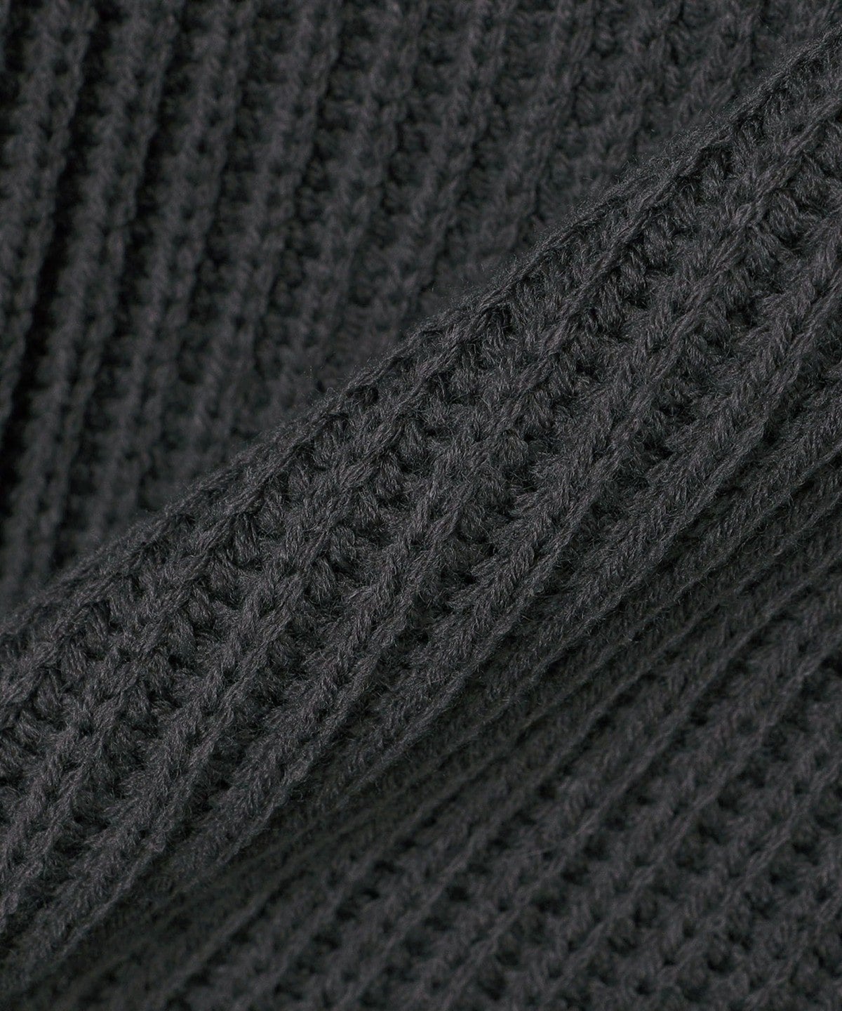 SHIPS:〈手洗い可能〉リラックスフィット 畔編み Vネック ニット