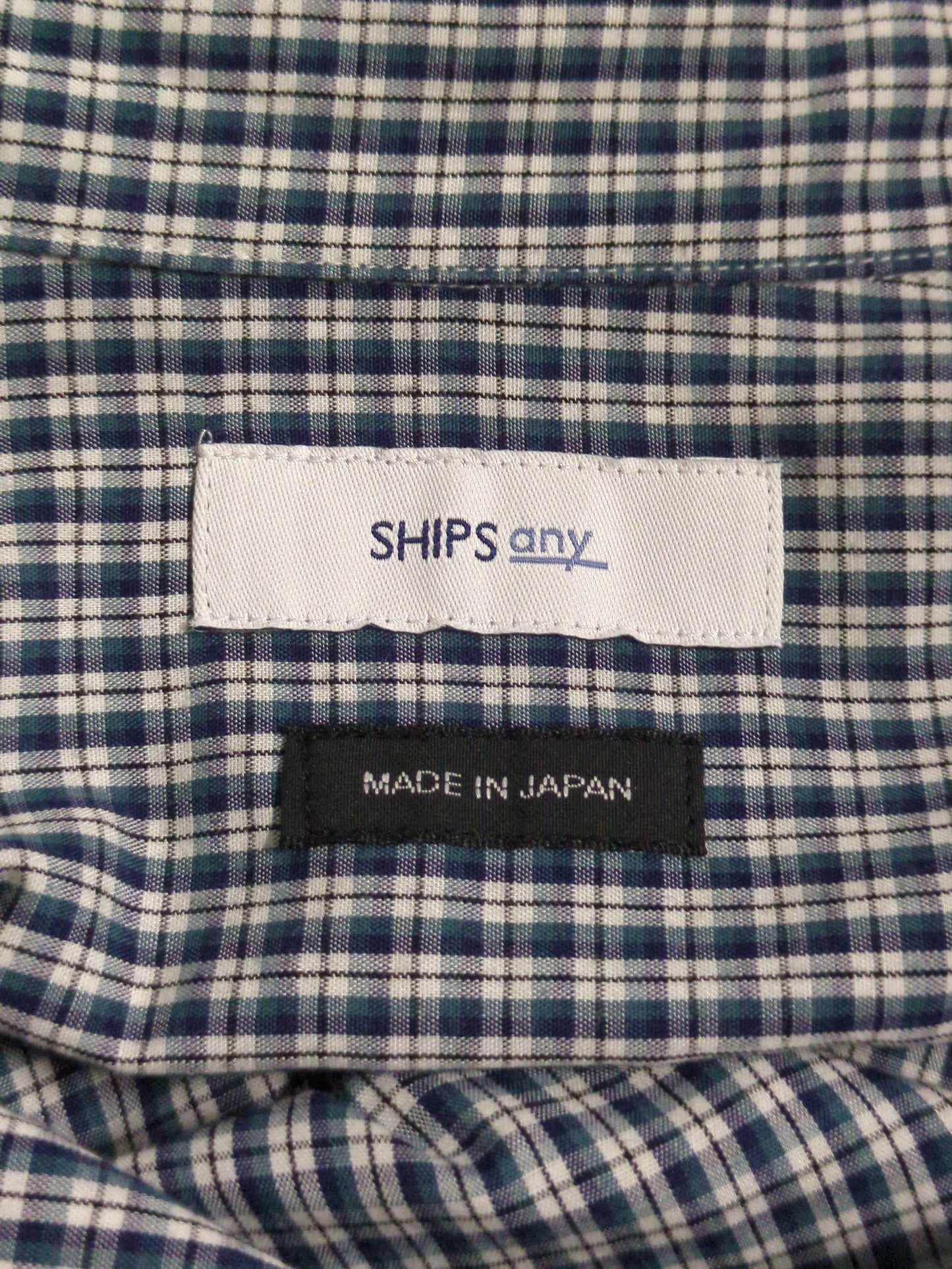 SHIPS any: チェック/花柄 リラックス レギュラーカラー シャツ