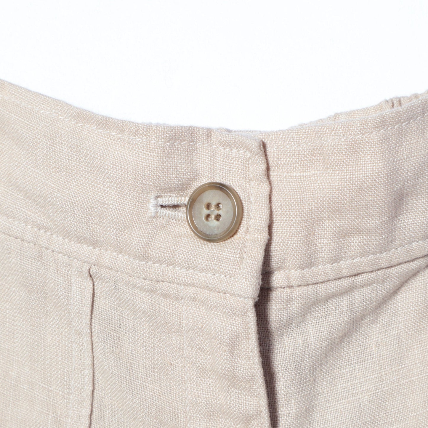 【WEB限定】〈手洗い可能〉リネンキャンバスポケットパンツ